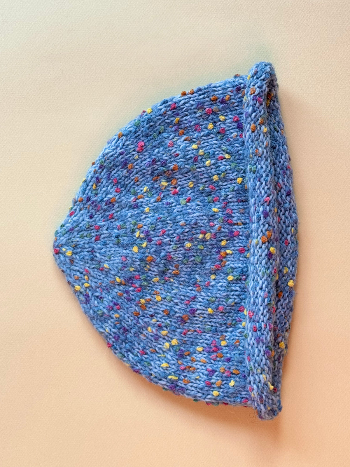 MULTICOLOR BEANIE BLUE