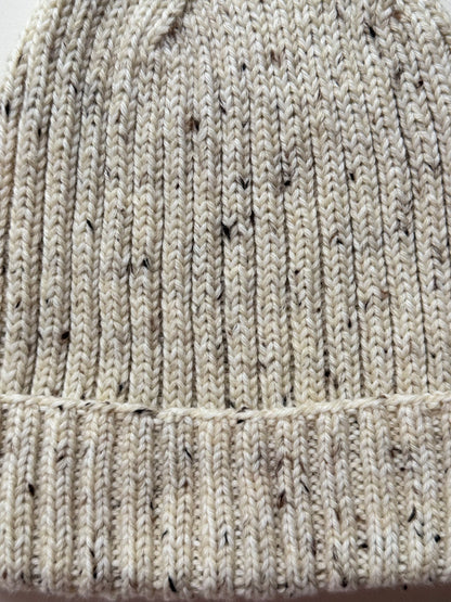 BEANIE MERINO BEIGE kids