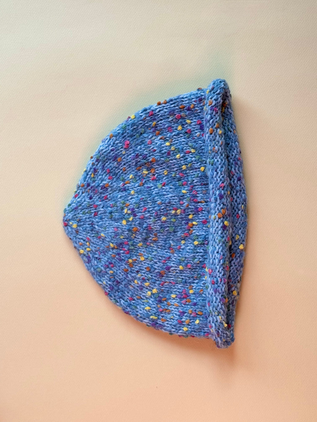 MULTICOLOR BEANIE BLUE