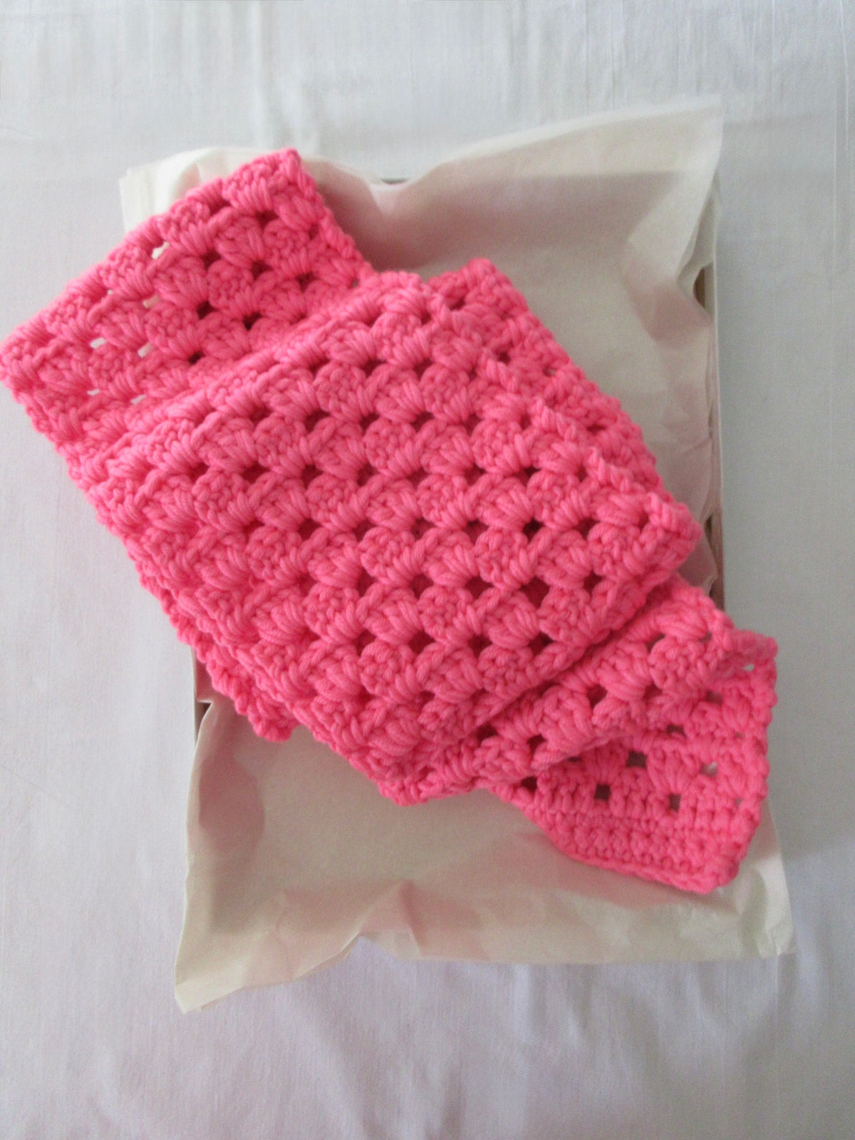 Neon Knit Scarf
