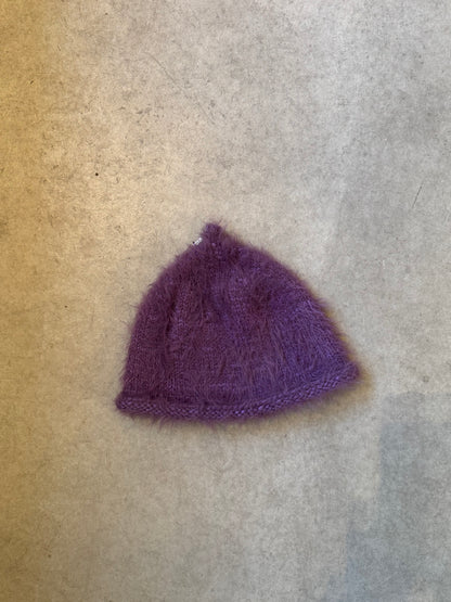 FLUFFY BEANIE PURPLE