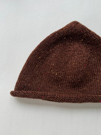 TWEED BEANIE WOOL