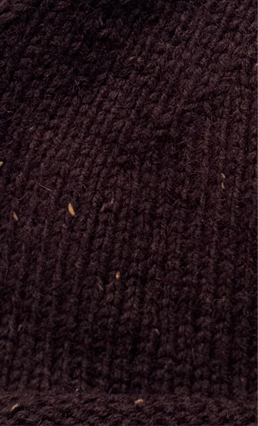 TWEED BEANIE CHOCOLATE
