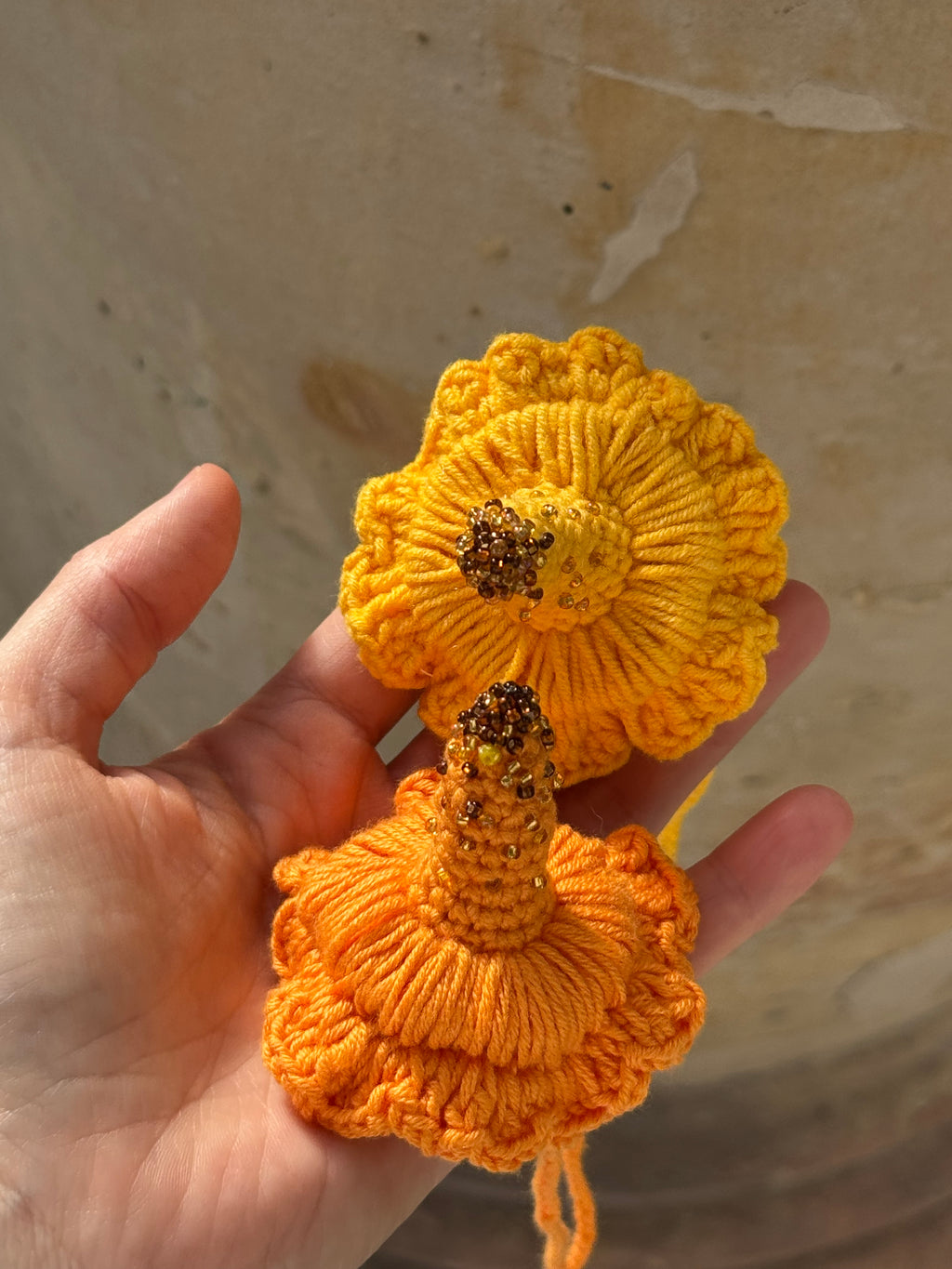 Mushroom Charm Beaded