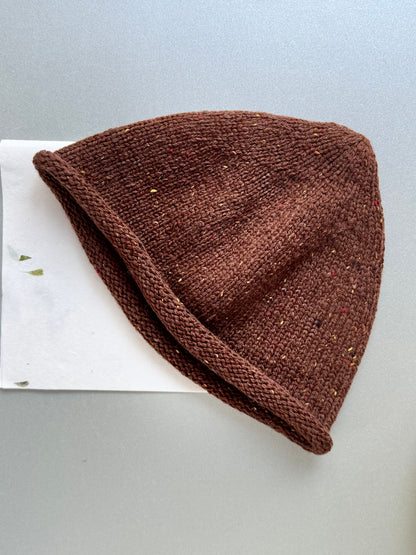 TWEED BEANIE WOOL