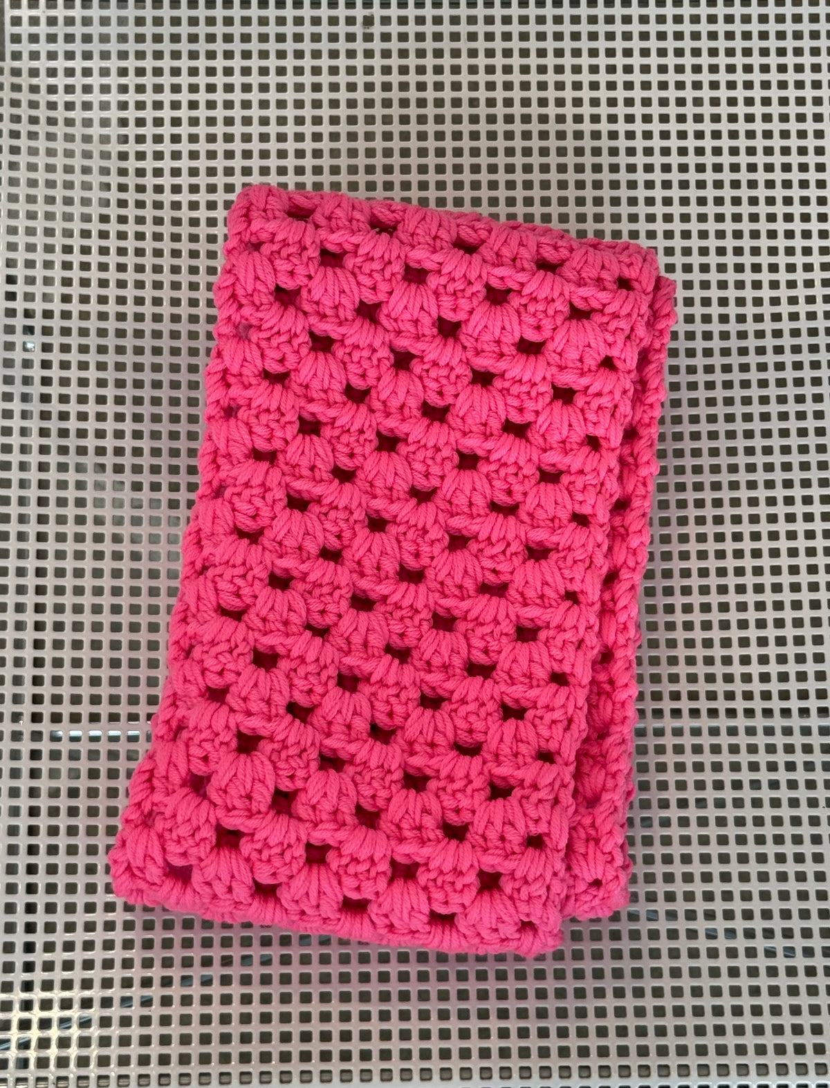 Neon Knit Scarf