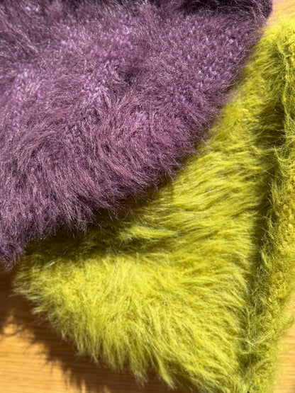 FLUFFY BEANIE PURPLE