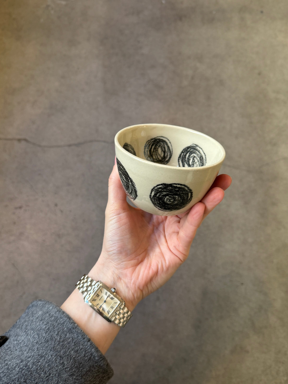BLACK SPIRAL CUP