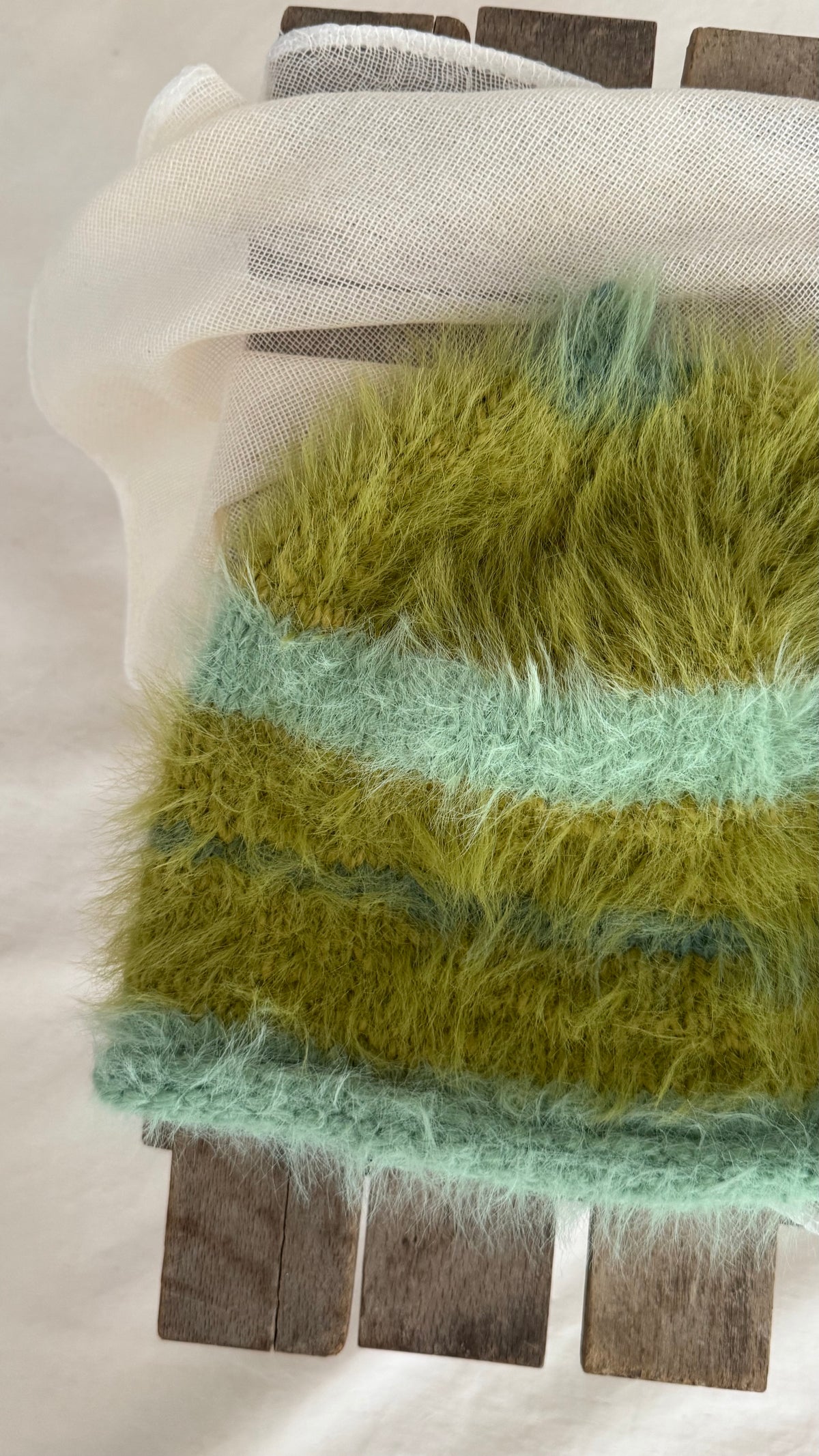 FLUFFY BEANIE GREEN