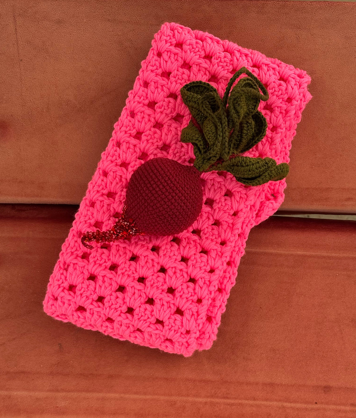 Neon Knit Scarf