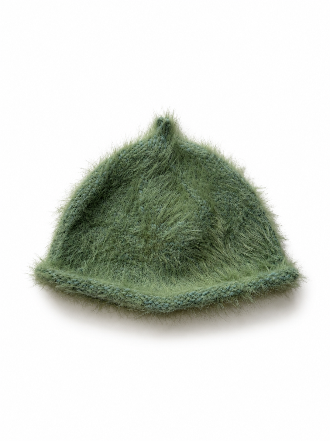 FLUFFY BEANIE GREEN