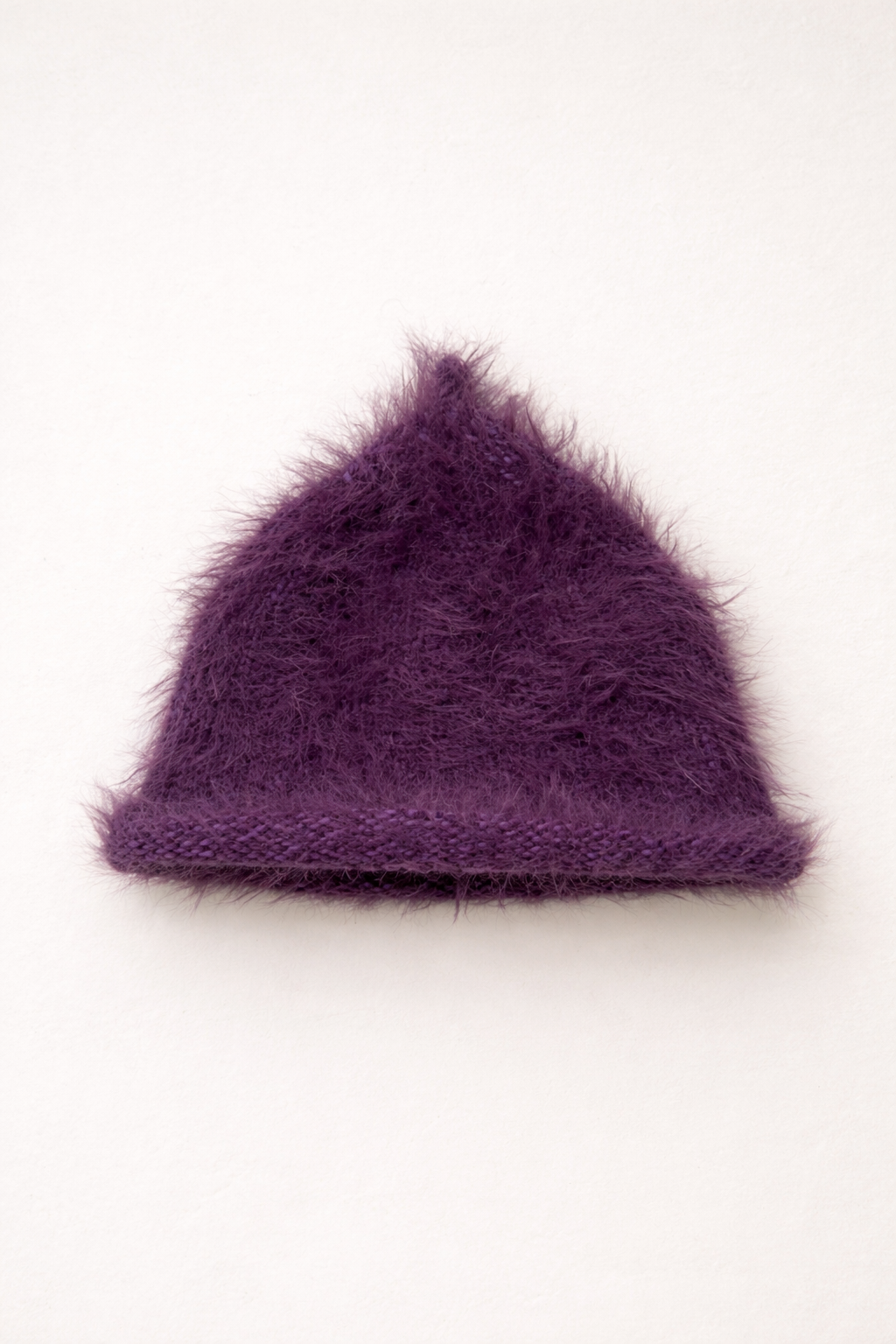 FLUFFY BEANIE PURPLE  kids