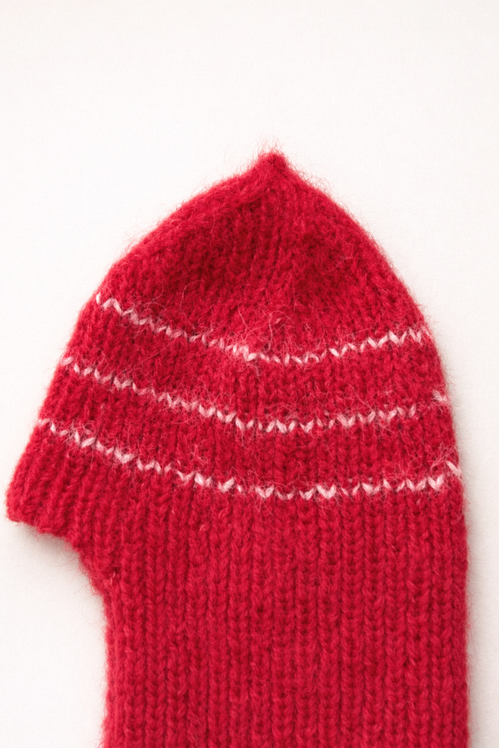 MOHAIR BALACLAVA RED