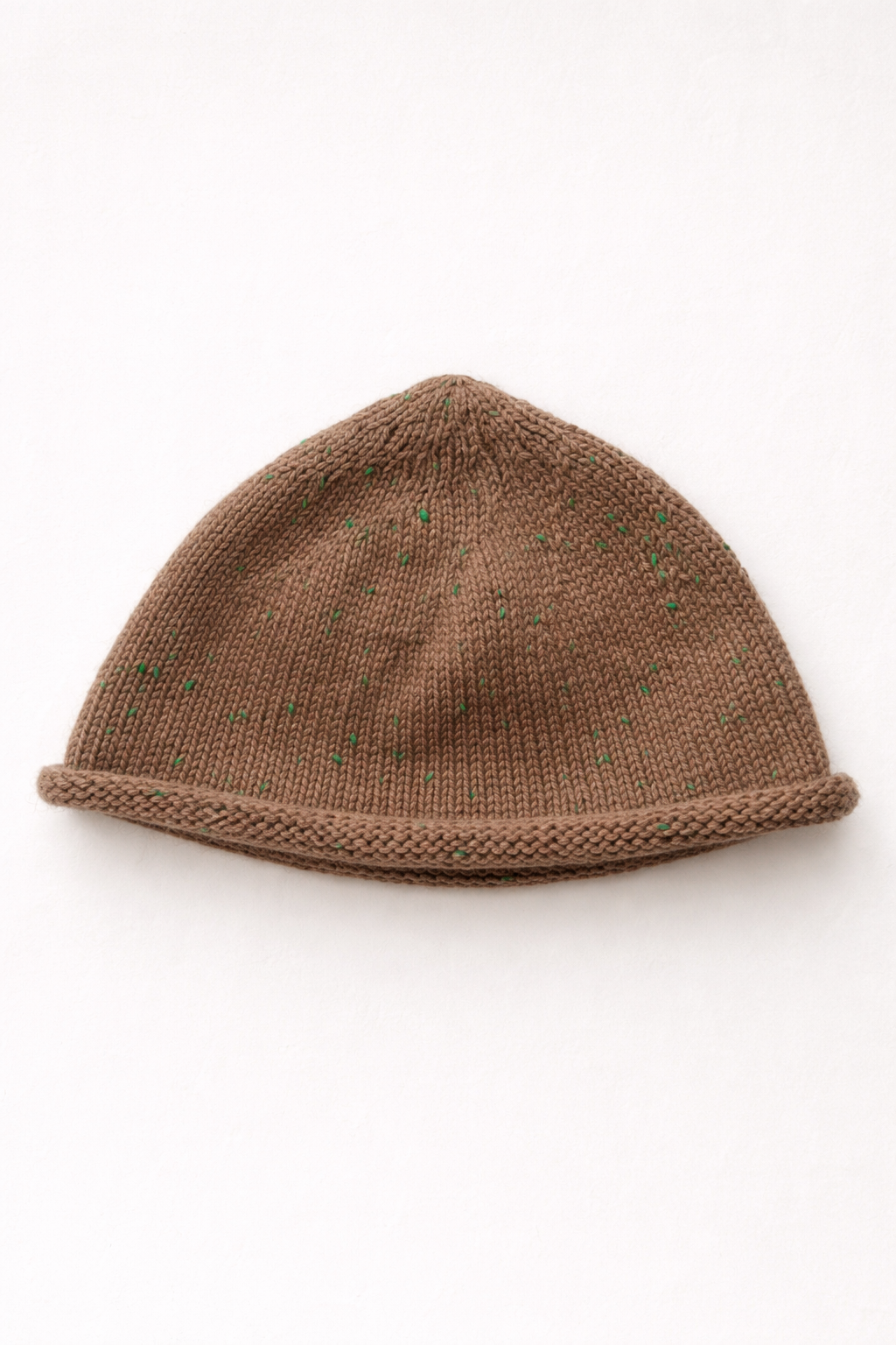 TWEED BEANIE BEIGE