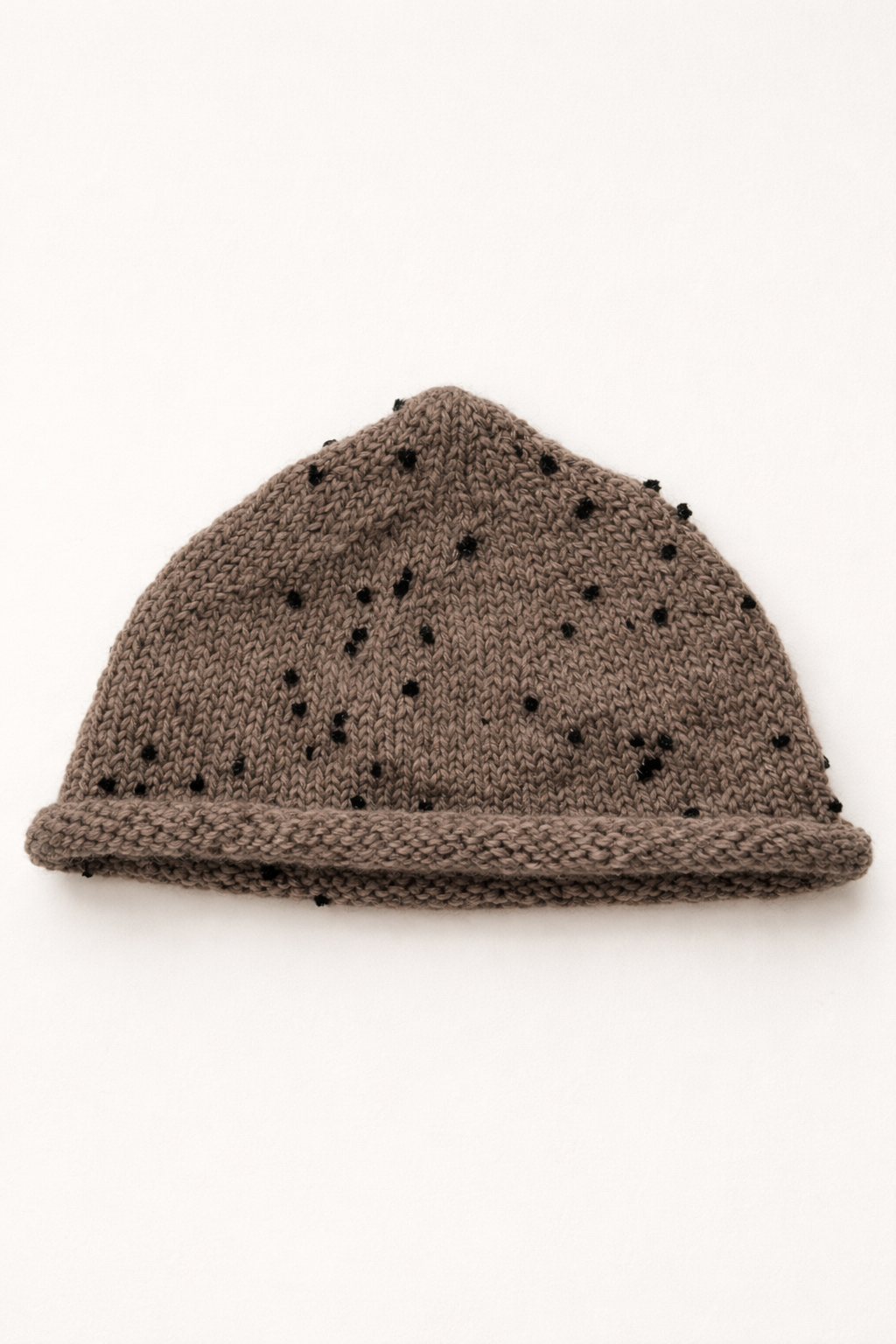 POM POM BEANIE GREY